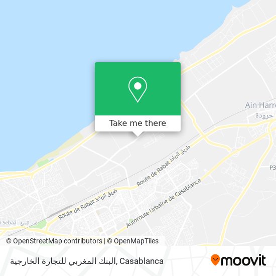 البنك المغربي للتجارة الخارجية map