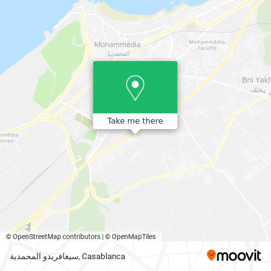 سيغافريدو المحمدية map