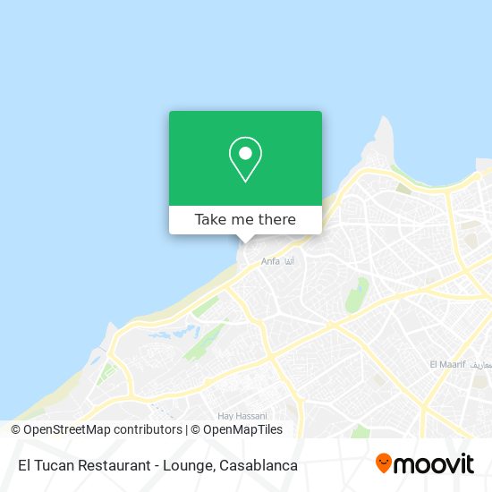 El Tucan Restaurant - Lounge map
