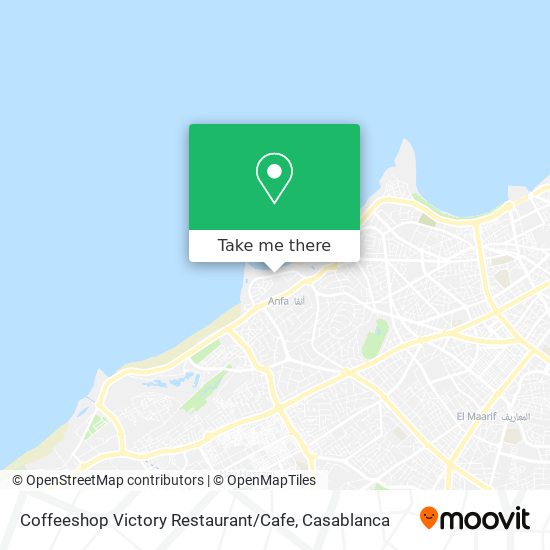 Coffeeshop Victory Restaurant / Cafe plan