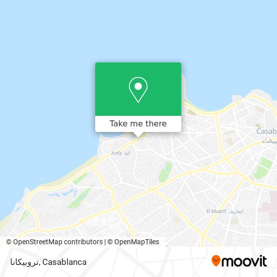 تروبيكانا map