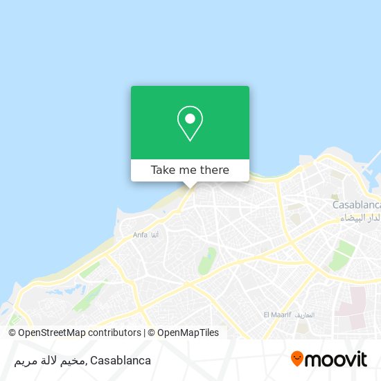 مخيم لالة مريم map