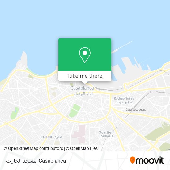 مسجد الحارث map