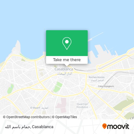 حمام باسم الله map