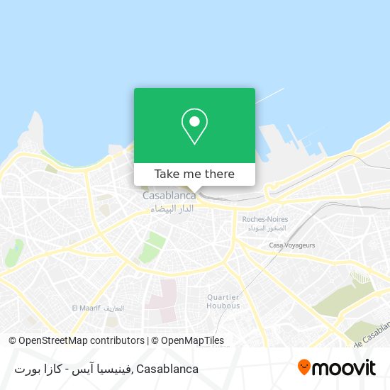 فينيسيا آيس - كازا بورت map