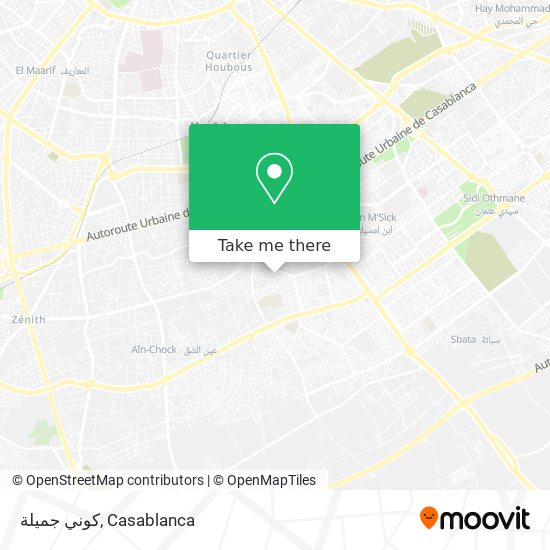 كوني جميلة map