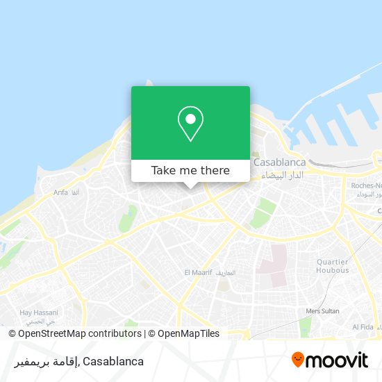 إقامة بريمفير map