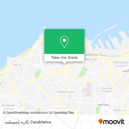 كاريه إيموبيلييه map