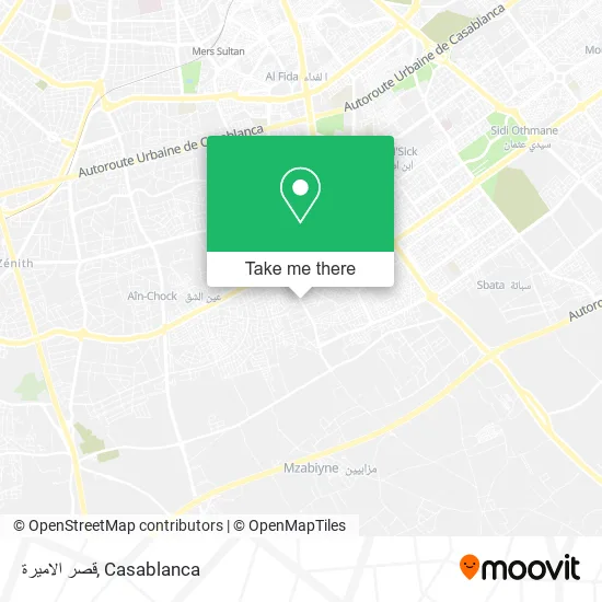 قصر الاميرة map