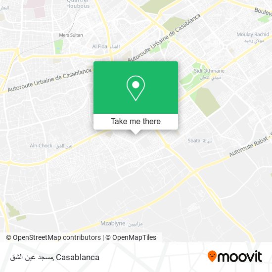 مسجد عين الشق map