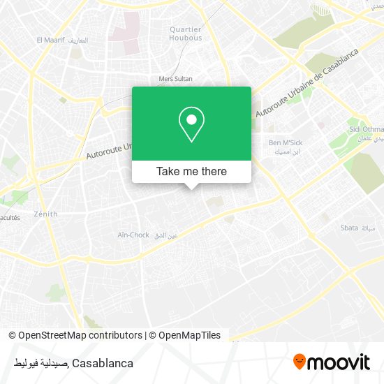 صيدلية فيوليط map