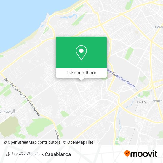 صالون الحلاقة نونا بيل map