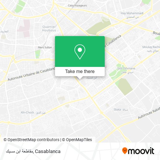 مقاطعة ابن مسيك map