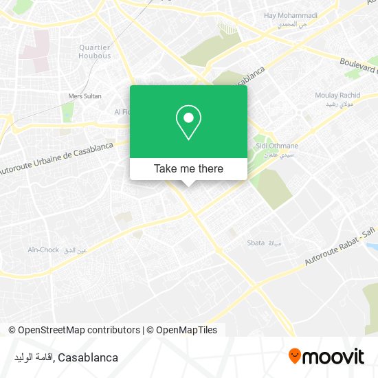 اقامة الوليد map