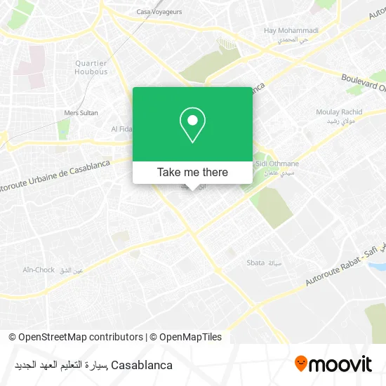 سيارة التعليم العهد الجديد map