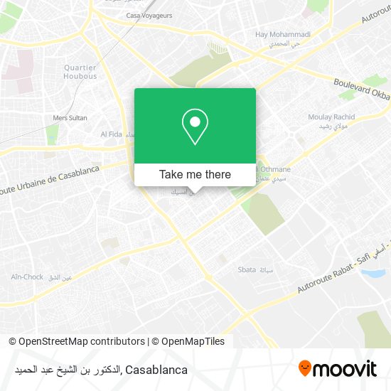 الدكتور بن الشيخ عبد الحميد map