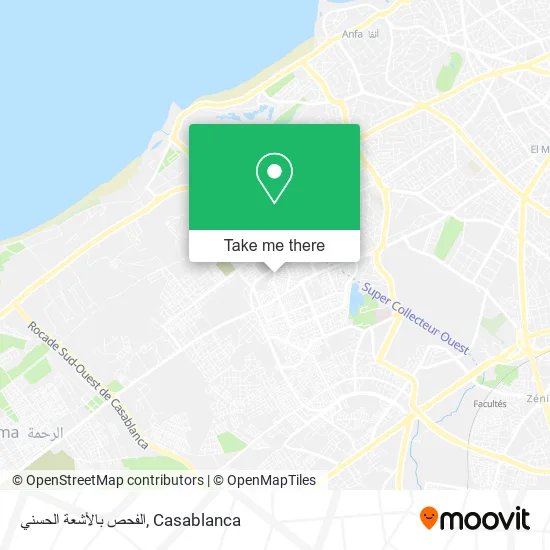 الفحص بالأشعة الحسني map