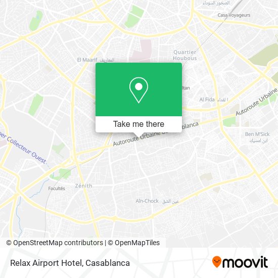 Relax Airport Hotel plan
