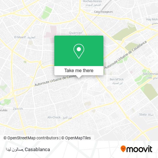 صالون ليدا map