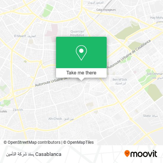 سند شركة التأمين map