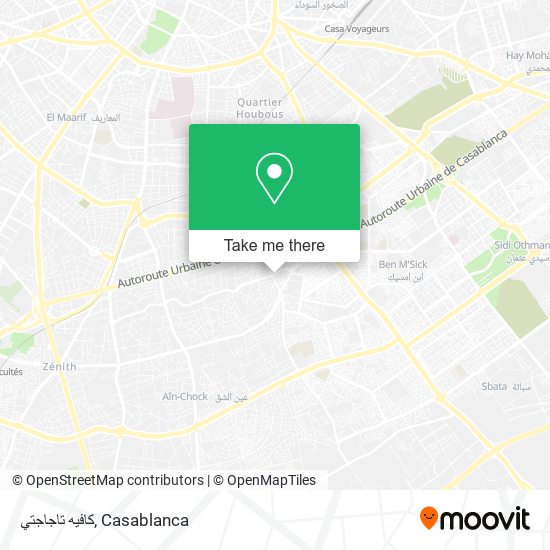 كافيه تاجاجتي map