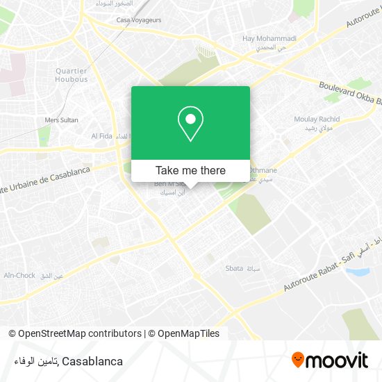 تامين الوفاء map