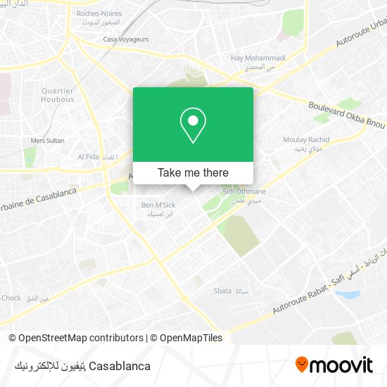 تيفيون للإلكترونيك map