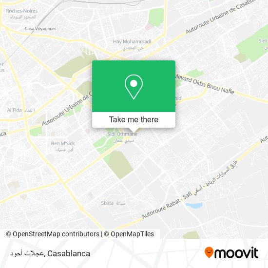 عجلات أحود map