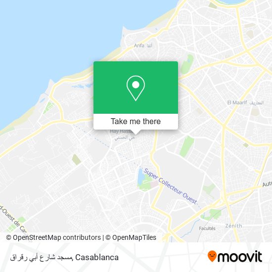 مسجد شارع أبي رقراق map