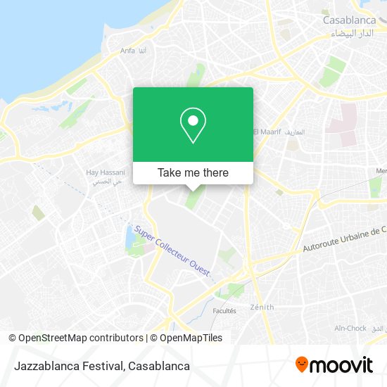 Jazzablanca Festival plan