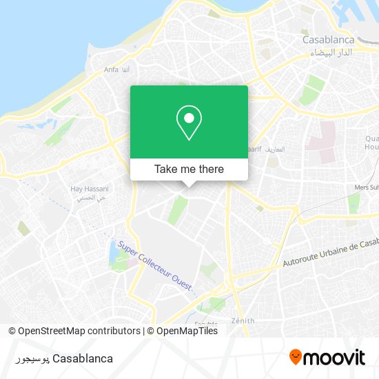 بوسيجور map