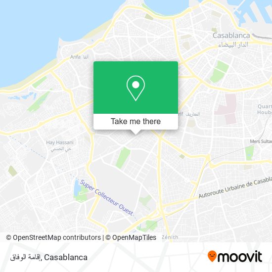 إقامة الوفاق map