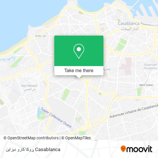 روكا كارو ديزاين map