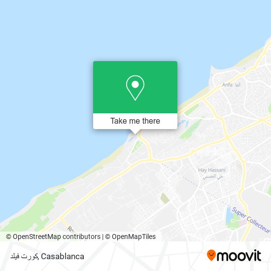 كورت فيلد map