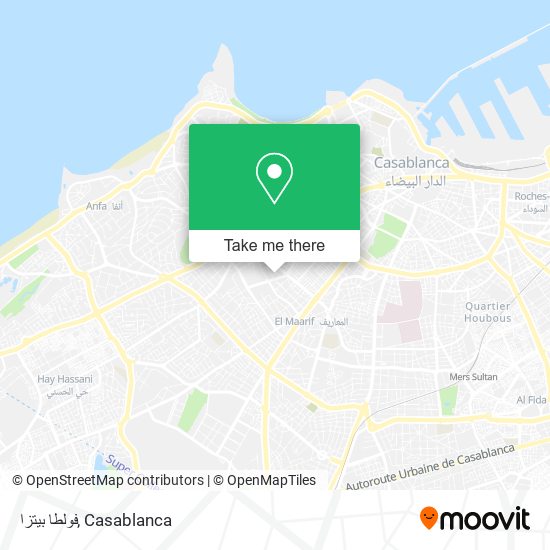 فولطا بيتزا map