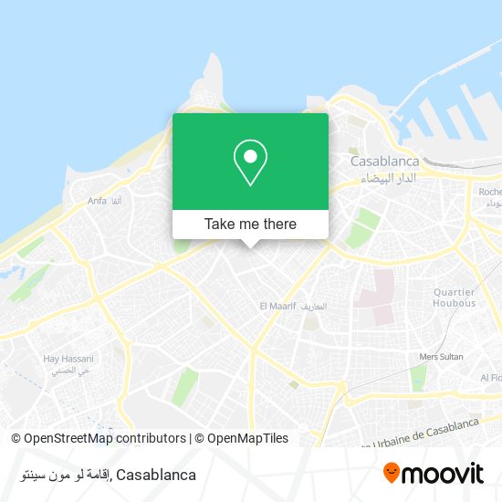 إقامة لو مون سينتو map