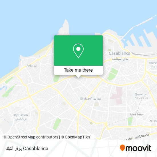 لوفر أنتيك map