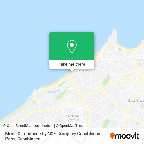 Mode & Tendance by N&S Company Casablanca Paris map