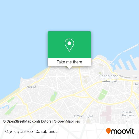 إقامة المهدي بن بركة map