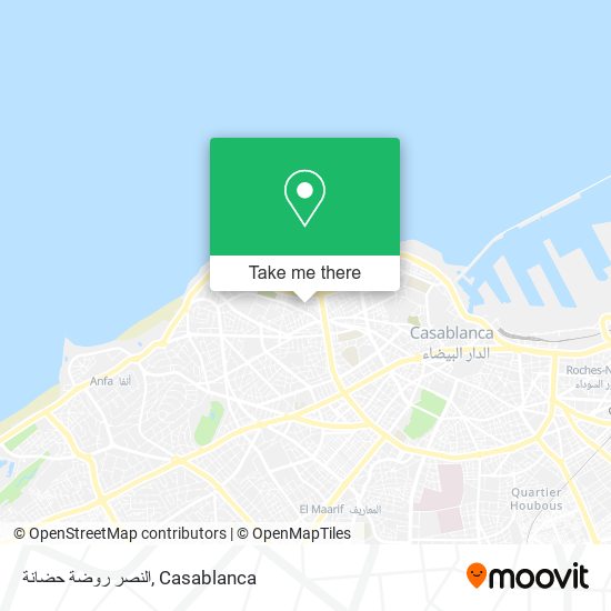 النصر روضة حضانة map