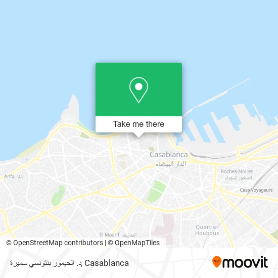 د. الحيمور بنتونسي سميرة map