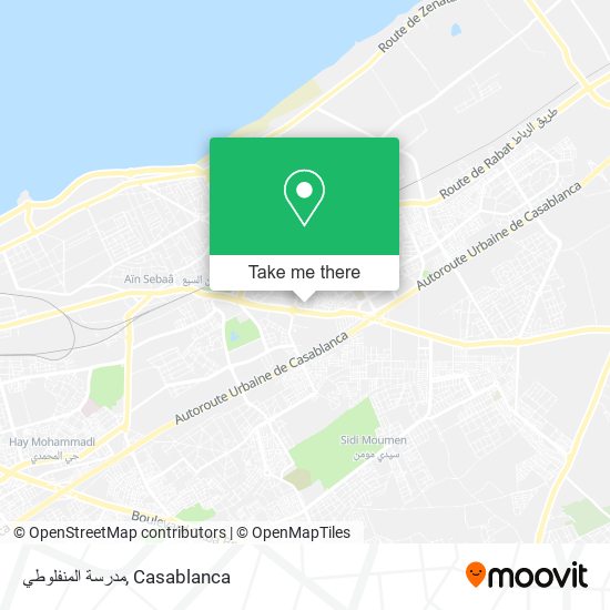 مدرسة المنفلوطي map