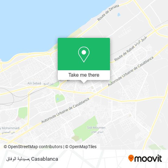 صيدلية الوفاق map
