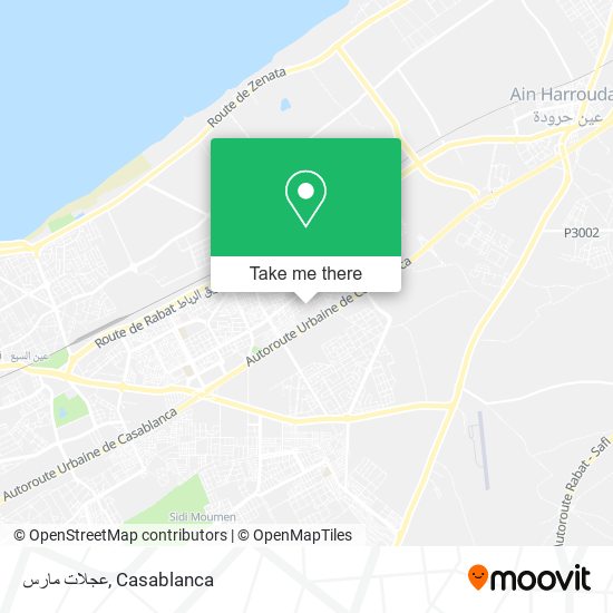 عجلات مارس map