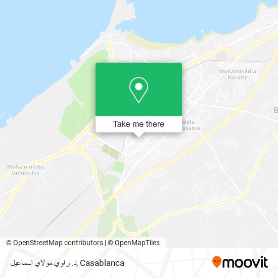 د. راوي مولاي اسماعيل map