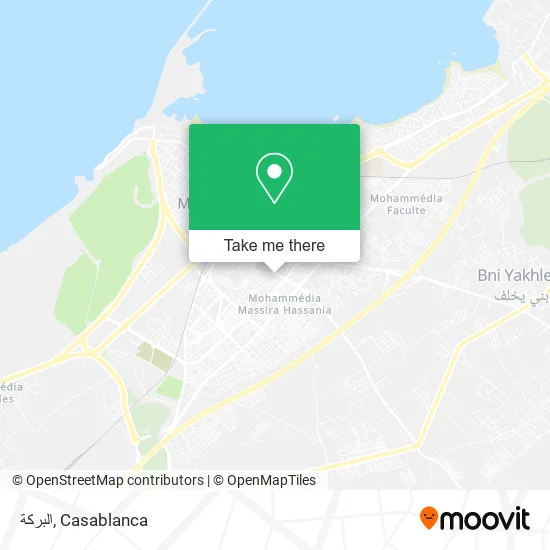 البركة map