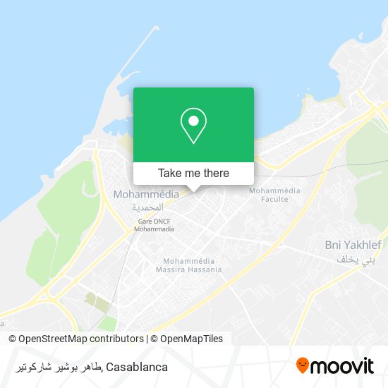 طاهر بوشير شاركوتير map