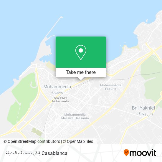 فلش محمدية - الحديقة map