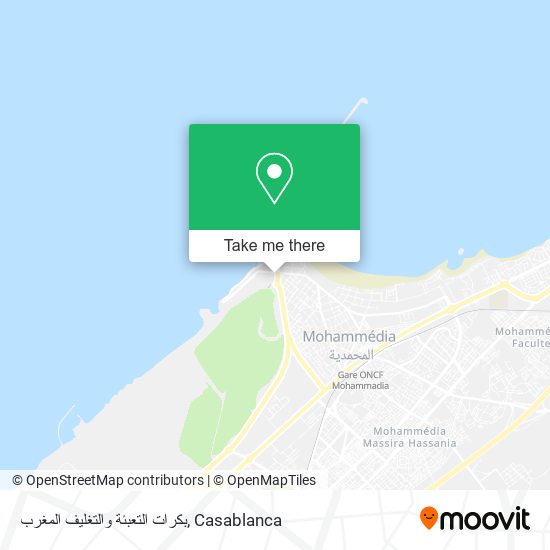 بكرات التعبئة والتغليف المغرب map