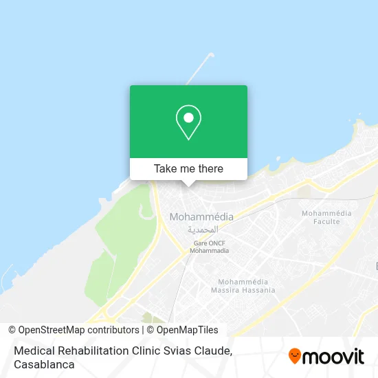 عيادة الترويض الطبي سفياس كلود map